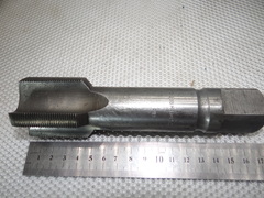 Метчик м/р правый М45×1,5 исп 2 сталь Р18 2185 для сквозных отверстий