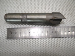 Фреза шпоночная твердосплавная к/х 28х22х120 z=2 к/м3 с напайными пластинами Т5К10