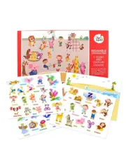 Многоразовые стикеры 