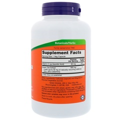 Now Foods, Экстракт зеленого чая, 400 мг, 250 растительных капсул