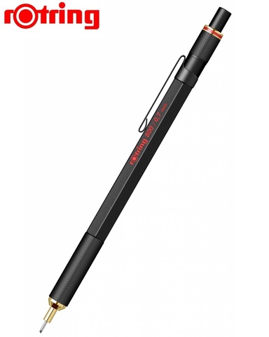 Карандаш механический Rotring 800 Matte Black, 0.7 mm  (1904446)