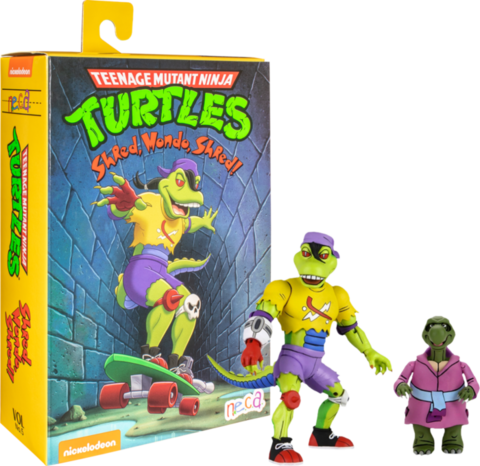 Фигурка NECA Teenage Mutant Ninja Turtles Cartoon — Ultimate Mondo Gecko