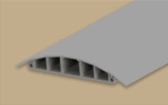 Кабель-канал Идеал напольный 70мм 006 Темно-серый 2200 мм