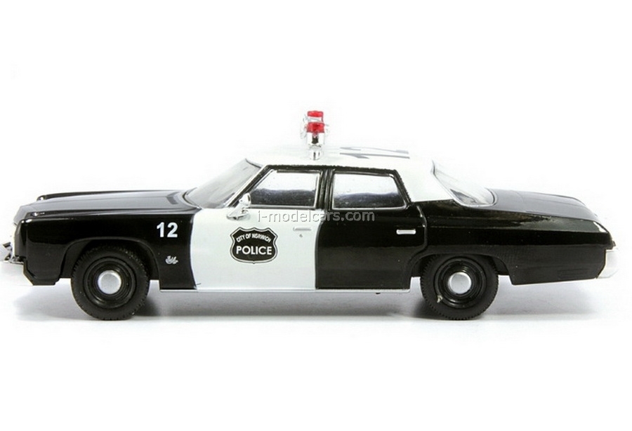 Voiture Miniature 1:43 Chevrolet Bel Air Police City Of Norwich 1973 - Edicola, Neuve