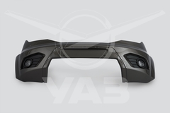 Накладка переднего бампера УАЗ-3163 (с2015г.) (коричнево-серый металлик)