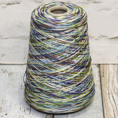Хлопок MISSONI 720 бело-сине-зеленый