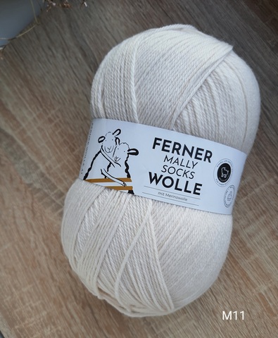 Ferner Wolle Mally Socks Uni M11