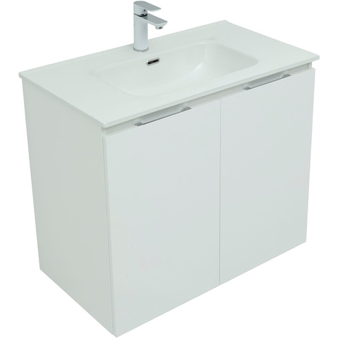 Aquanet 277526 Тумба Алвита new 80 подвесная 2 дв.цв.белый матовый (277526)
