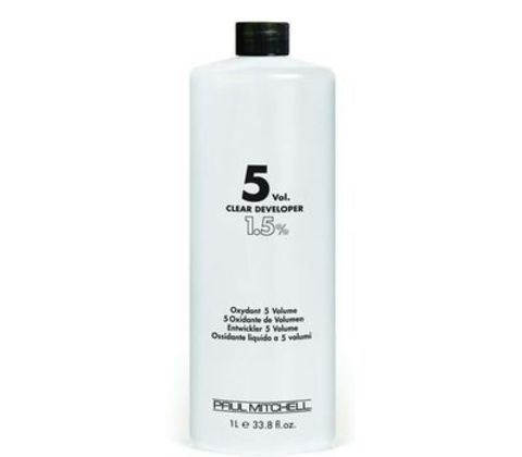 Paul Mitchell COLOR Clear Developer  5vol  Жидкий окислитель-проявитель  1,5% 1л