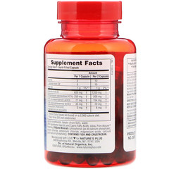 Nature's Plus, Масло криля с омега-3, 600 мг, 60 капсул, заполненных жидкостью
