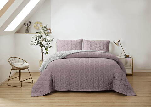 Плед 220х240 Sofi De MarkO Фабрис №5 сиреневый