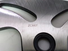 Диск на Honda GL GOLD WING 1500 1990-2000 г.в./ тормозной / задний