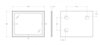 BelBagno SPC-KRAFT-1400-800-SENS-NERO Зеркало в алюминиевой раме со встроенным светильником и сенсорным выключателем по периметру рамы, SPC-KRAFT-1400-800-SENS-NERO, 1400x800x32 мм