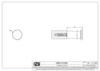 Gessi 316 ACCESSORIES Крючок для халата и полотенец 54821-708, Copper Brushed PVD