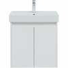 Aquanet 302523 Тумба с раковиной Nova Lite 60 2 дв. цв. бел. глянец (302523)