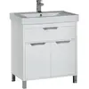 Aquanet 176900 Компл.2 - Тумба Гретта 75 цв.белый ящ.2 дв.(176900)