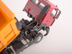 MAZ-6501 dump truck red-orange 1:43 AutoHistory