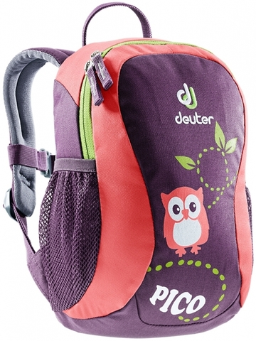 Картинка рюкзак городской Deuter pico Plum-Coral - 1