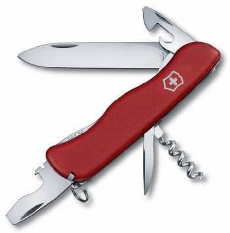 Нож перочинный Victorinox Picknicker 111мм 11функций красный (0.8353)