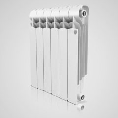 Алюминиевый радиатор  Indigo 500 - 6 секций