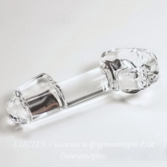 6919 Подвеска Сваровски Ключик Crystal  (30 мм)