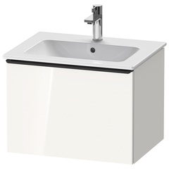 Duravit D-Neo Тумбочка подвесная, 440x610x462, 1 ящик, цвет: белый высокоглянцевый DE426102222 фото