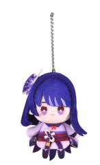 Брелок плюшевый Genshin Impact Finger Puppet Raiden Shogun