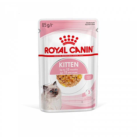 Влажный корм Royal Canin Kitten кусочки в желе для котят 85 г