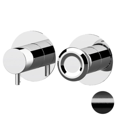 Remer ET92ZPWBCFP Смеситель для душа Remer Element ET92ZPWBCFP, черный брашированный хром