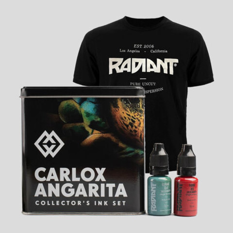 КРАСКА RADIANT COLORS CARLOX LIMITED EDITION SET + L.A. T-SHIRT