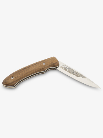 Нож «Таганский» ( сталь 95х18, стабилизированный орех)