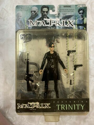Фигурка The Matrix Trinity With Coat Warner Brothers N2 Toys (Retro)