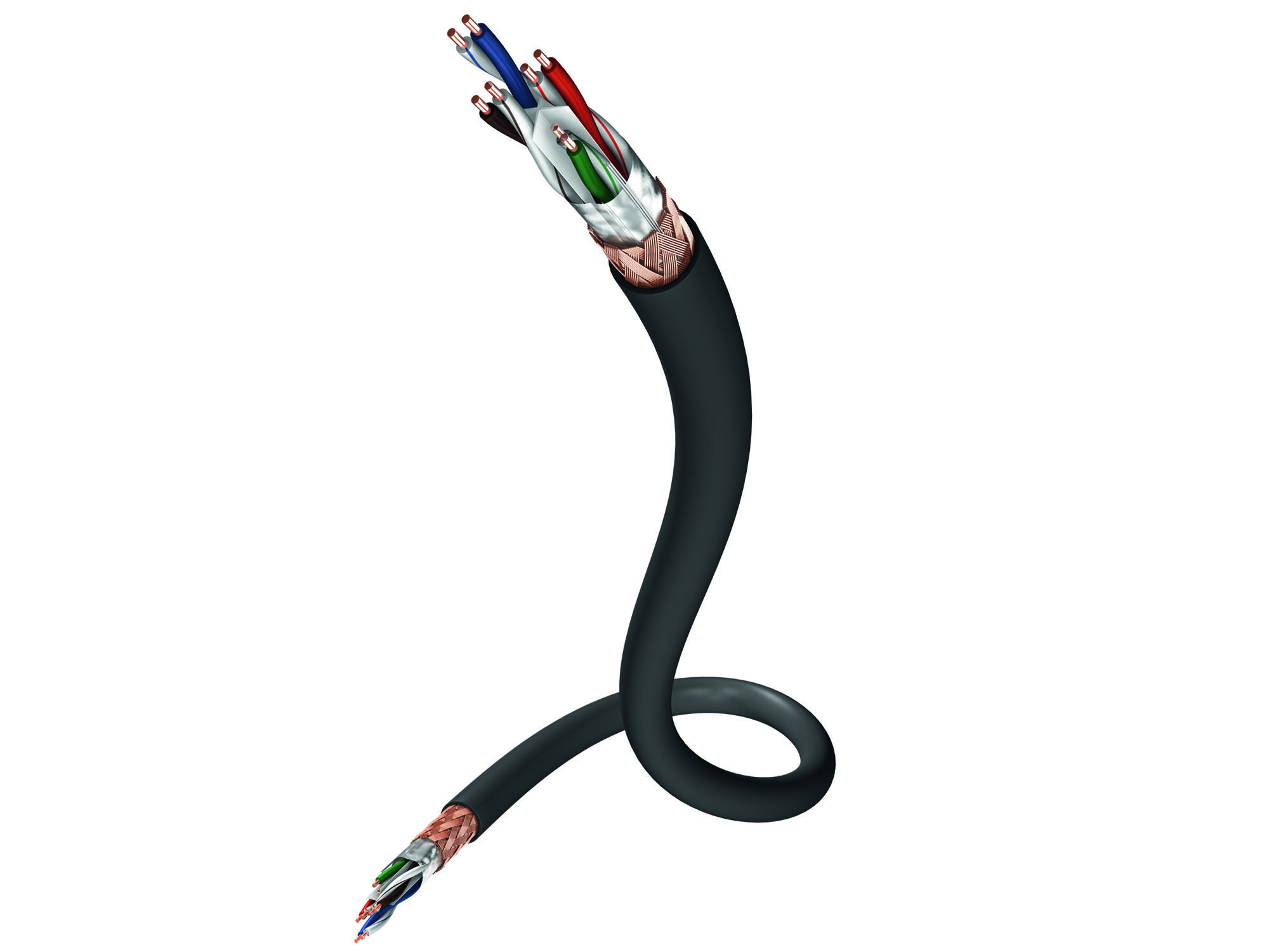 Inakustik Premium CAT6 Ethernet Cable, SF-UTP, AWG 23