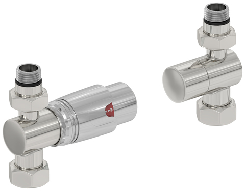 Сунержа 00-1420-0001 Терморегулятор автоматический прямой G 1/2" НР х G 3/4" НГ / набор (Без покрытия)