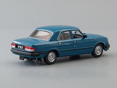 GAZ-3110 Volga 1997  aquamarine 1:43 DeAgostini Auto Legends USSR #257