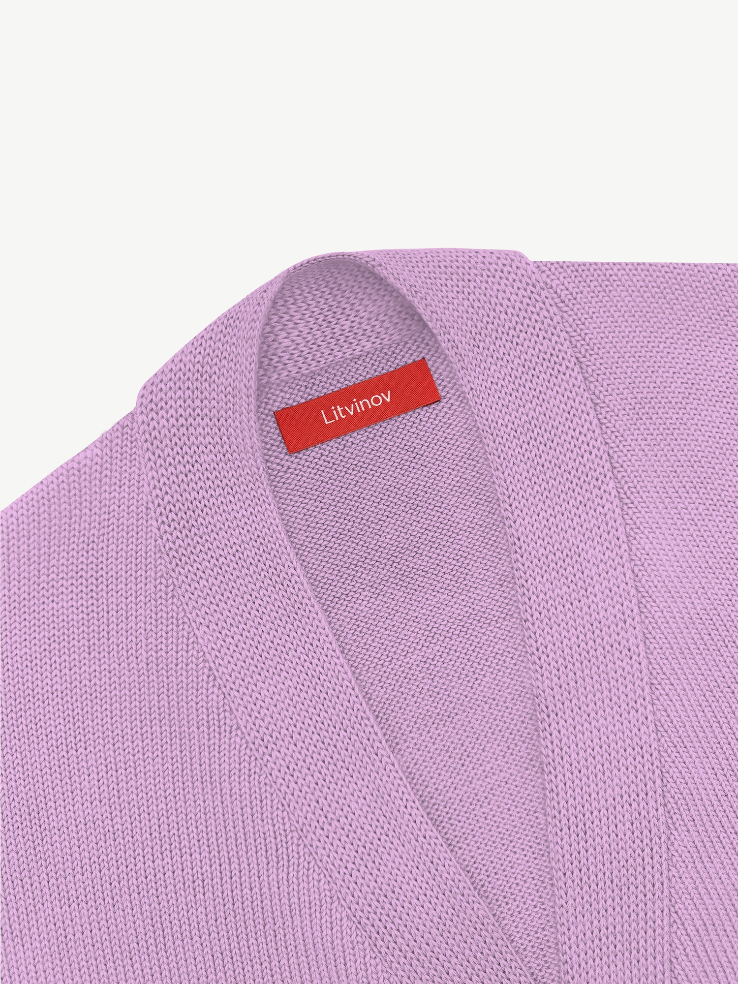 Кардиган с пуговицами из экохлопка