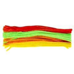 
          Набор для творчества Alingar, Проволока пушистая-30 см 80 шт, Помпоны-90 шт, Глазки-90 шт, "Красный, зеленый, желтый, оранжевый", пакет с европодвесом