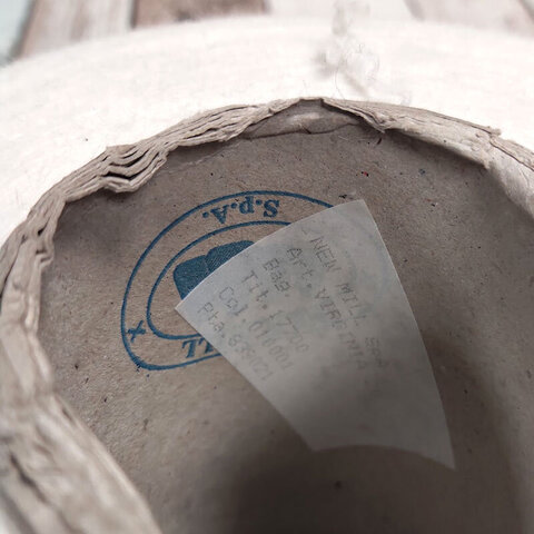 Смесовка с мериносом и ангорой (18%) NEW MILL VIRGINIA 1770 белый молочный