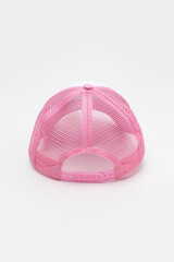 кепка  для девочки  ТК 80085/белый,ярко-розовый