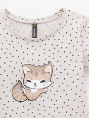 фуфайка  для девочки  КР 302854/бежевый 4002 Н084 к607