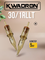 Картридж для татуажа "KWADRON Round Liner 30/1RLLT" блистер 5 шт.