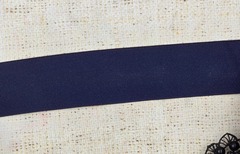 Резинка тканая, ш. 4 см, 20 г/м2, т. синий