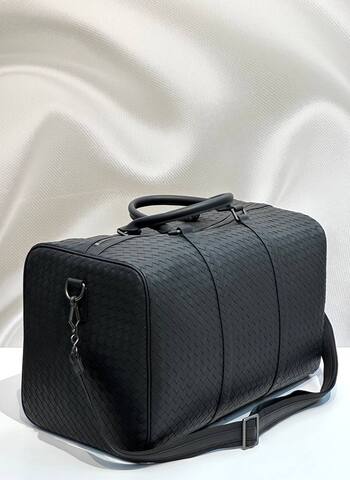 Дорожная сумка Bottega Veneta Intrecciato черный