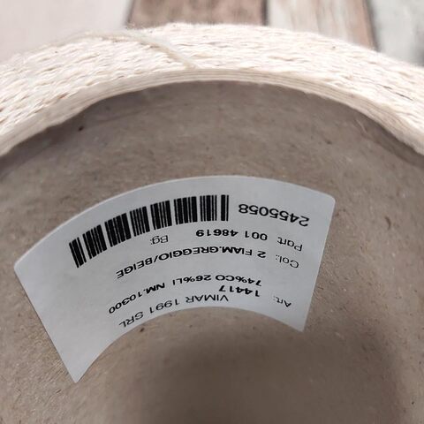 Хлопок со льном (24%) фламе VIMAR CARISSIO 1000 натуральный