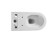 Унитаз напольный с бачком Aquatek ЛЕЯ 640*340*800 с сиденьем (плавное закрытие), смыв ТОРНАДО