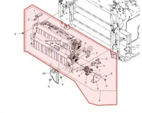 Konica Minolta A9HJR70622 (A9HJR70611) Paper Feed Assembly