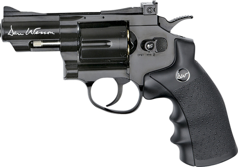 Страйкбольный револьвер Dan Wesson 2,5” газ, nbb, черный (артикул 17175)