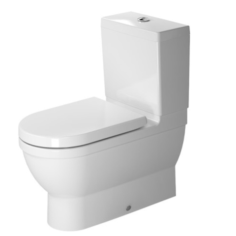 Duravit Starck 3 Унитаз моноблок 705х370 мм, с отдельным бачком (не вкл. бачок), слив универсальный , вкл крепления, цвет белый 2141090000