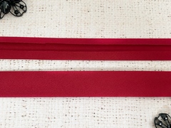 Косая бейка, ш. 2 см, т. красный