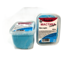 Мастика на какао масле Domkonditeroff 0.5 кг голубая